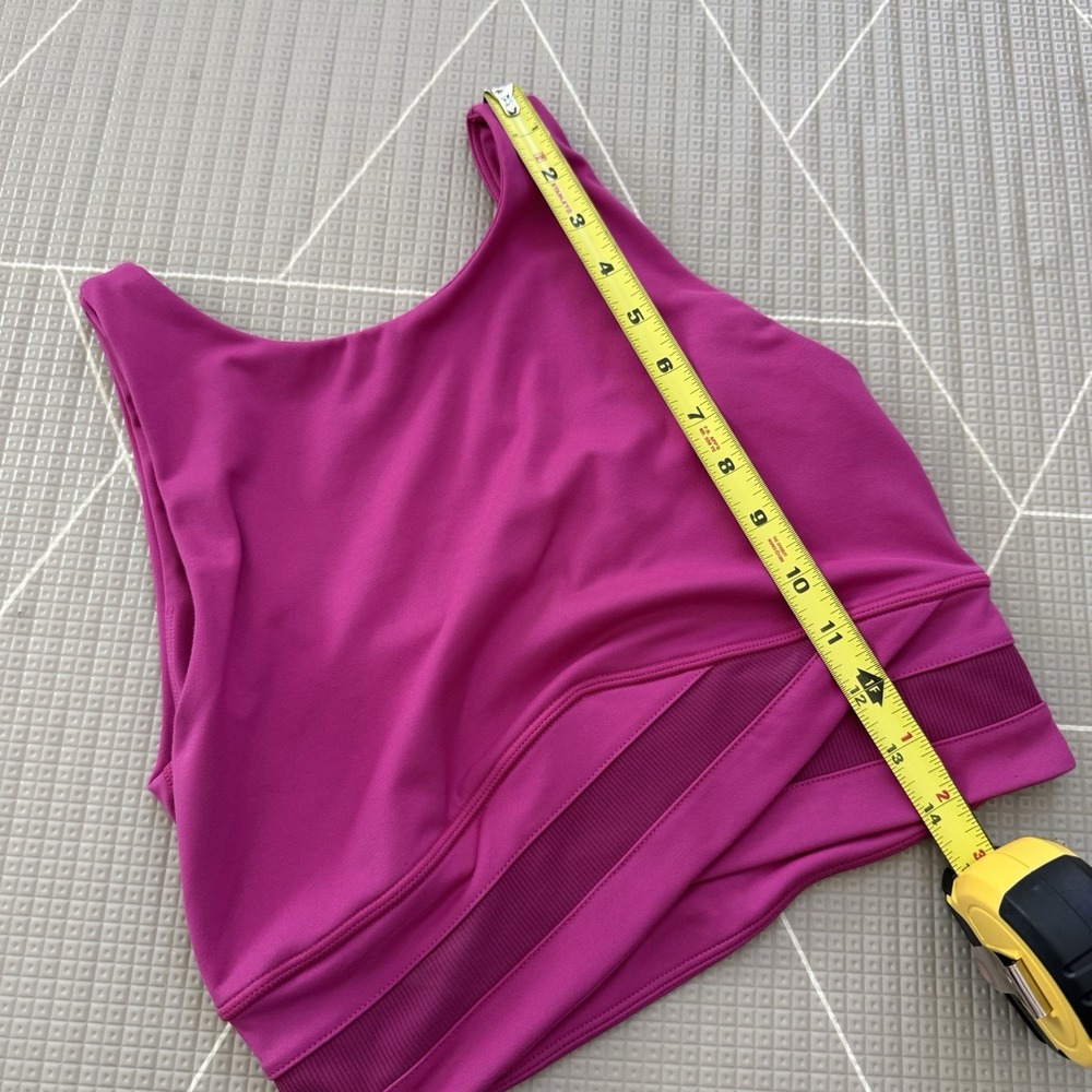 Sweaty Betty All Day Wrap Waist Tank Size Small‎ Pink Sports Bra - Picture 6 of 6